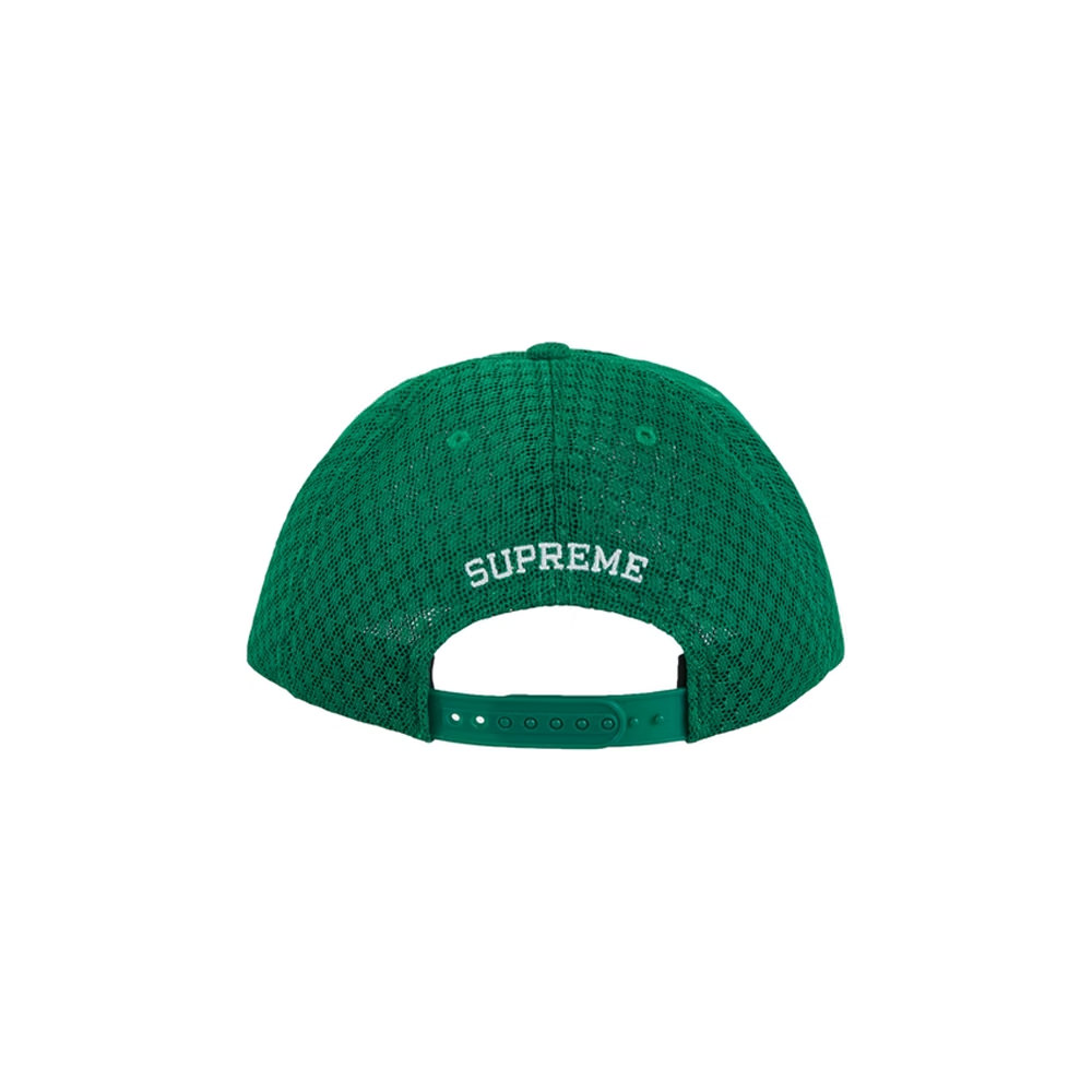 Supreme Classic Logo Air Mesh 6-Panel GreenSupreme Classic Logo