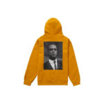 Supreme Roy DeCarava Malcolm X Hooded Sweatshirt Gold