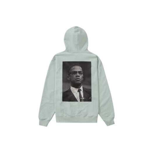 Supreme Roy DeCarava Malcolm X Hooded Sweatshirt Pale Mint