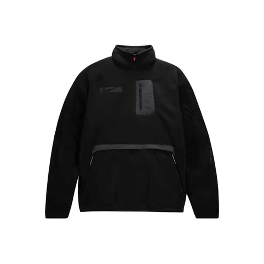 Black quarter zip online nike