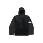 Supreme Stone Island Cotton Cordura Shell Jacket Black