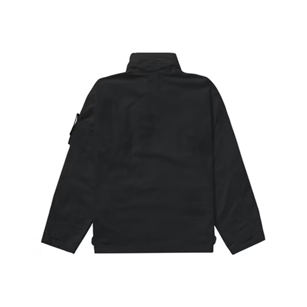 Supreme Stone Island Cotton Cordura Shell Jacket BlackSupreme