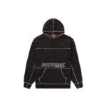 Supreme Coverstitch Hooded Sweatshirt Black