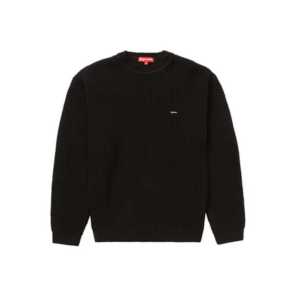 品質のいい Supreme 黒XL sweater box small knit open ニット