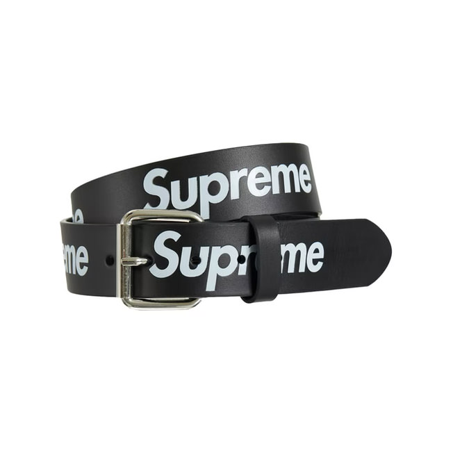 supreme repeat leather belt S/M ブラック