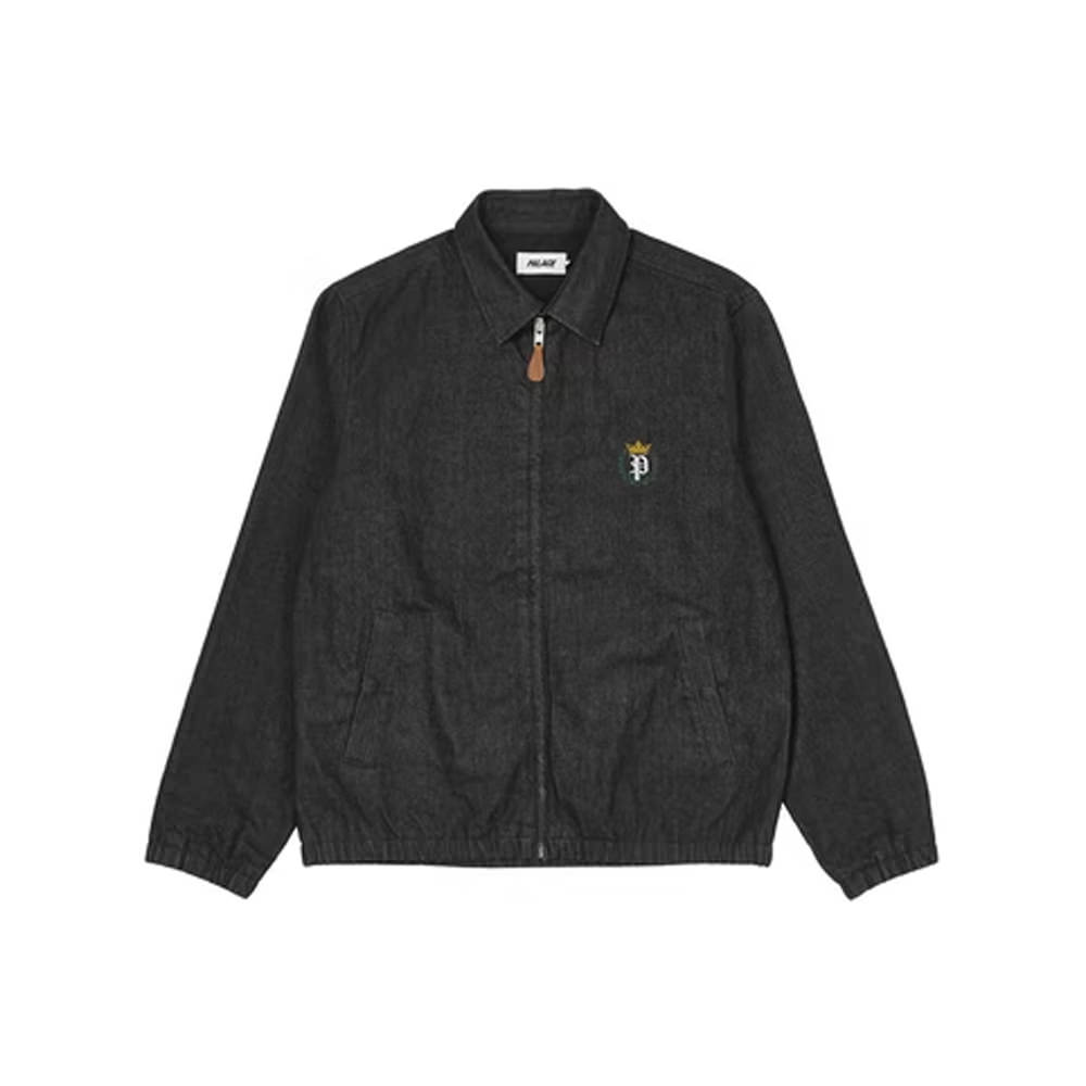 Palace Washed Denim Harrington BlackPalace Washed Denim Harrington