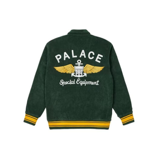 Palace Towelling Jacket Green