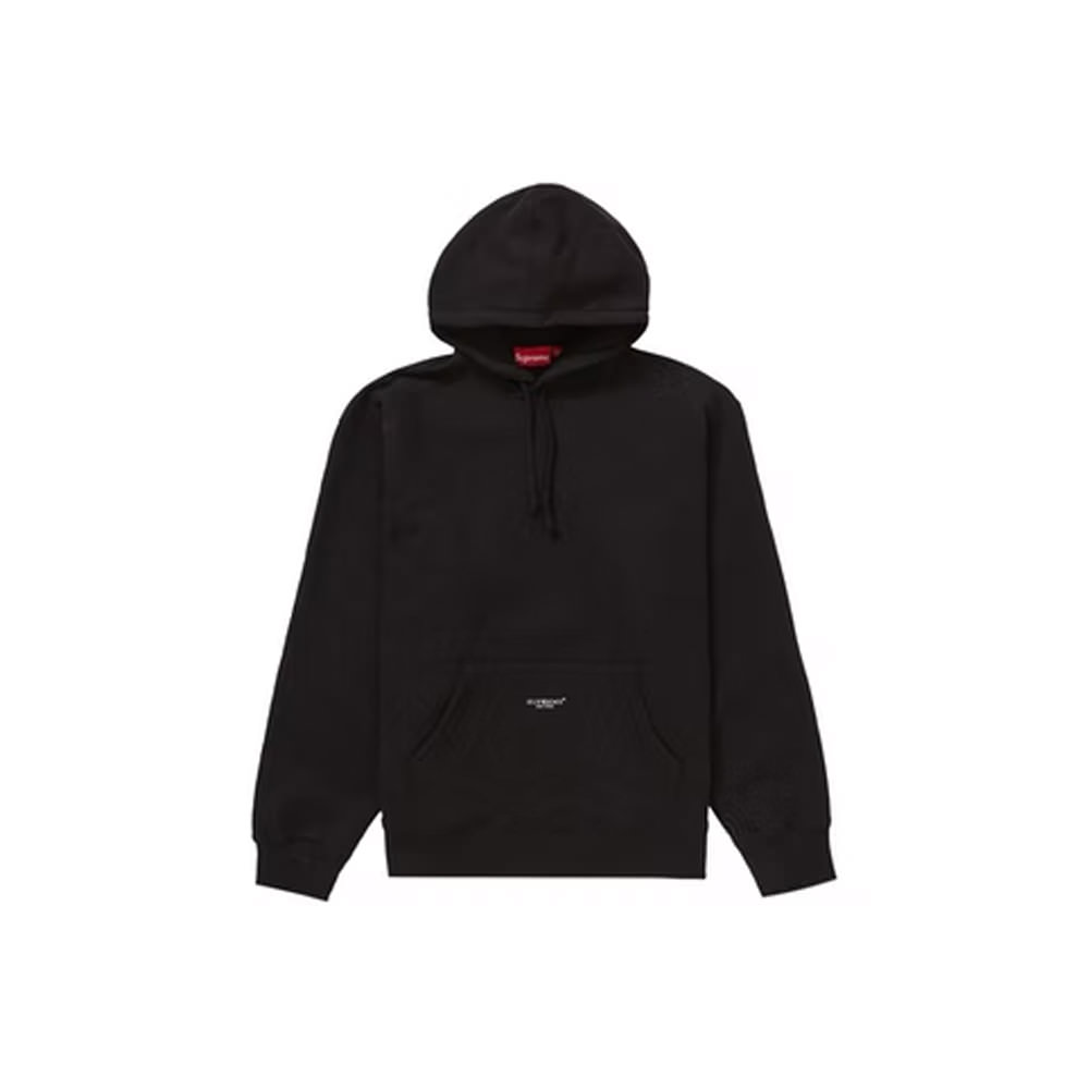 Supreme Micro Logo Hooded Sweatshirt (SS22) Black
