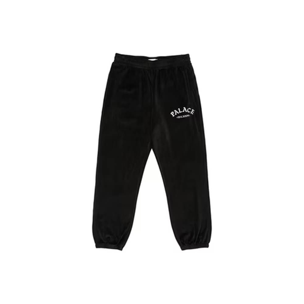 Palace Galore Velour Joggers BlackPalace Galore Velour Joggers Black ...