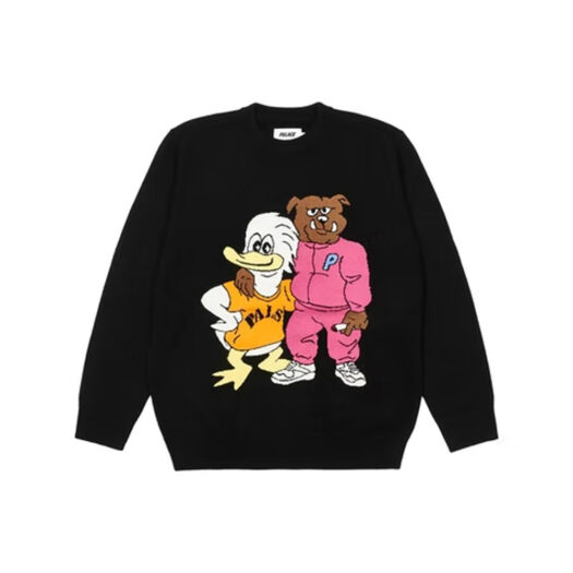 Palace Dog And Duck Knit Black