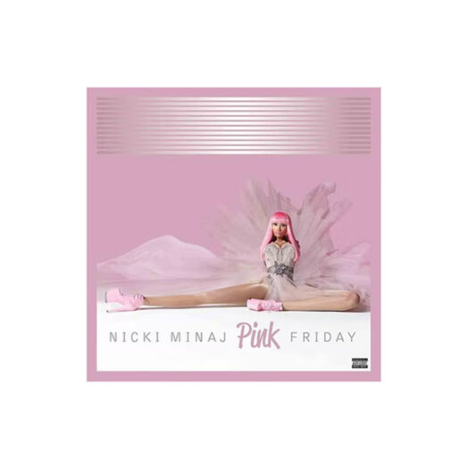 Nicki Minaj Pink Friday 10th Anniversary 3XLP Vinyl Pink with White Swirl