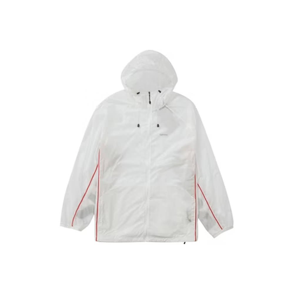 Supreme Ripstop Hooded Windshell White