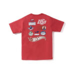 BAPE x Hot Wheels Icon Exclusive Tee Red
