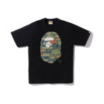 BAPE x Hot Wheels Ape Head Tee Black