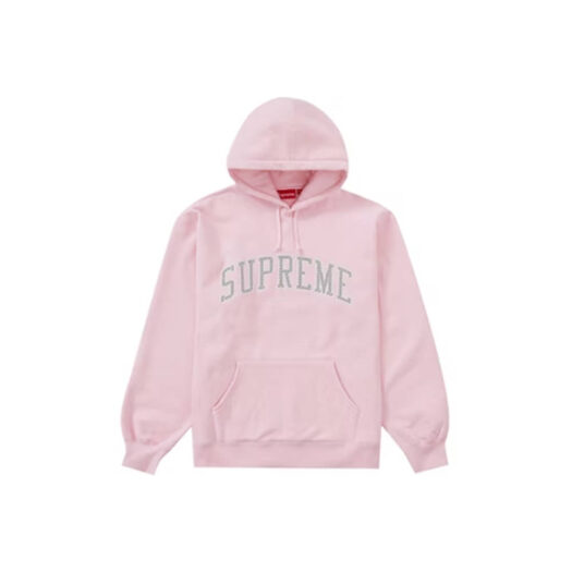 Supreme Stars Arc Hooded Sweatshirt Light Pink