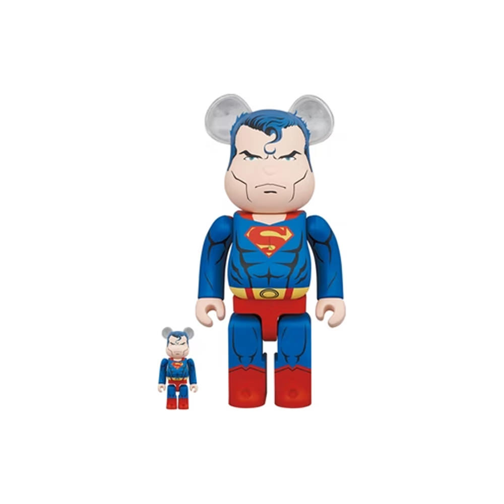 Bearbrick Superman (Batman: Hush Ver.) 100% & 400% SetBearbrick