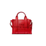 The Marc Jacobs The Leather Tote Bag Mini True Red
