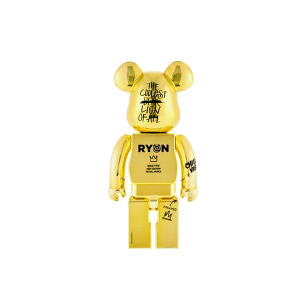 Bearbrick x Kakao Ryan 400% GoldBearbrick x Kakao Ryan 400% Gold