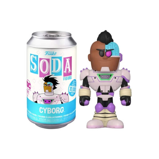 Funko Soda Teen Titans Go! Cyborg Open Can Figure