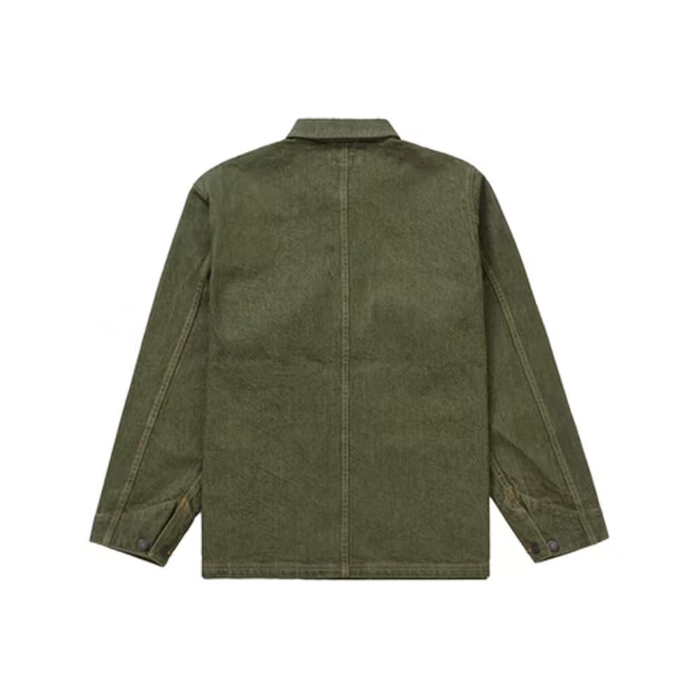 Supreme Denim Chore Coat Coat (SS22) OliveSupreme Denim Chore Coat