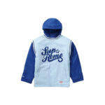 Supreme Mitchell & Ness Quilted Sports Jacket Light Blue