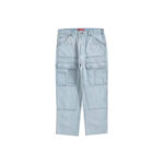 Supreme Double Knee Denim Utility Pant Washed Blue