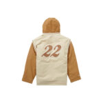 Supreme Mitchell & Ness Quilted Sports Jacket Tan