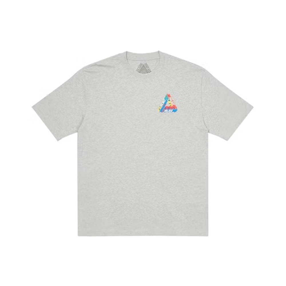 Palace Tri-Visions T-shirt Grey MarlPalace Tri-Visions T-shirt