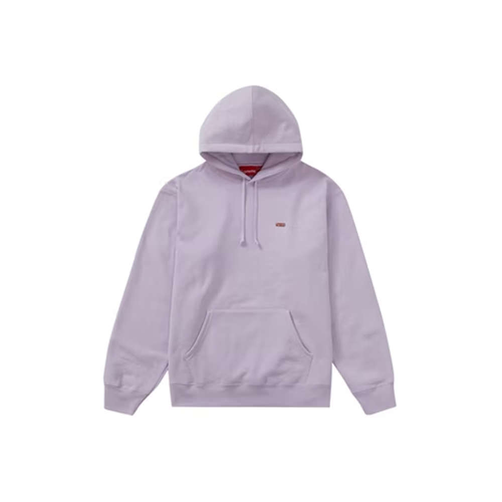 Supreme Enamel Small Box Hooded Sweatshirt Lavender