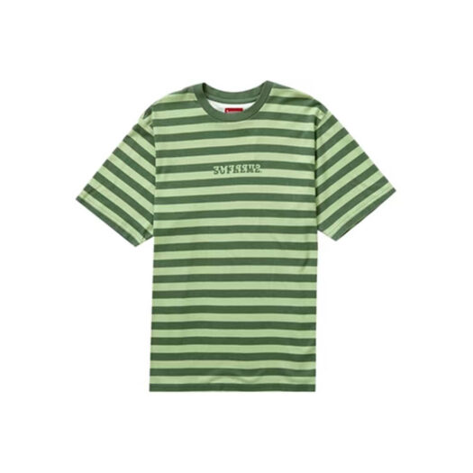 Supreme Reverse Stripe S/S Top Green
