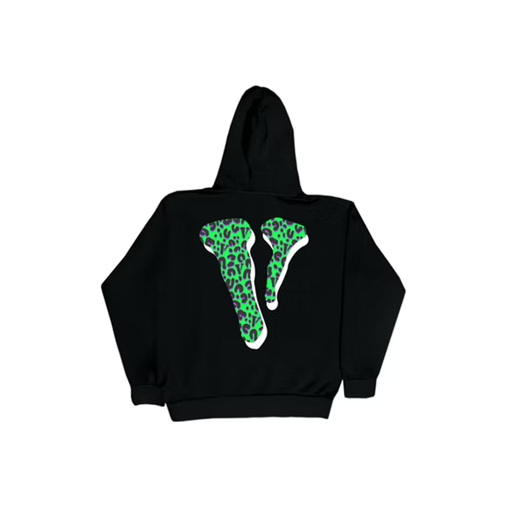 Vlone Rodman Cheetah Hoodie Black