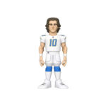 Funko Gold NFL Los Angeles Chargers Justin Herbert 5 Inch Chase Exclusive Figure