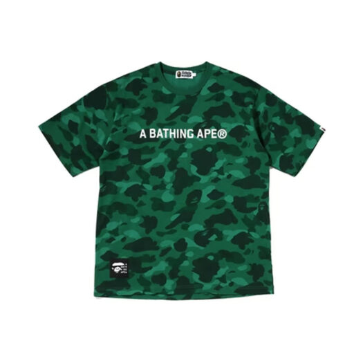 BAPE Color Camo Bathing Ape Relaxed Fit Tee Green