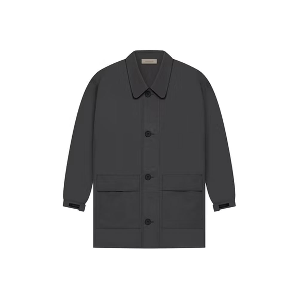 Fear of God Essentials Barn Jacket IronFear of God Essentials Barn ...