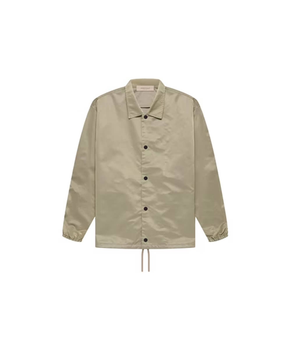 Fear of God Essentials Coaches Jacket OakFear of God Essentials Coaches ...