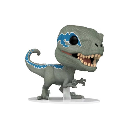 Funko Pop! Movies Jurassic World Dominion Velociraptor (Blue) Funko Shop Exclusive Figure #1220