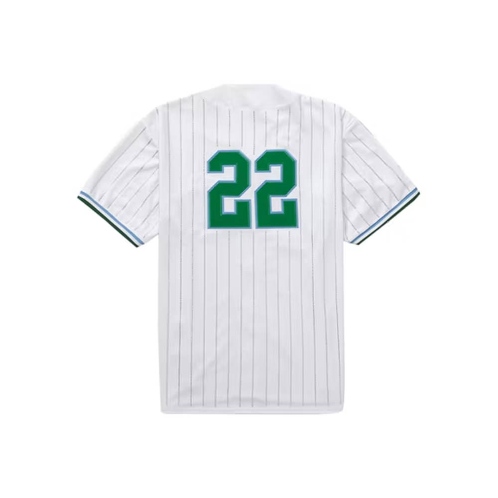 Gucci Italy All White Luxury Baseball Jersey - Boomidia Deal