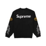 Supreme Vanson Leathers Sweater Black