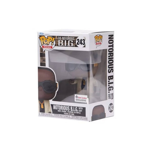 Funko Pop! Rocks The Notorious B.I.G. (with Suit) Foot Locker Exclusive Figure #243