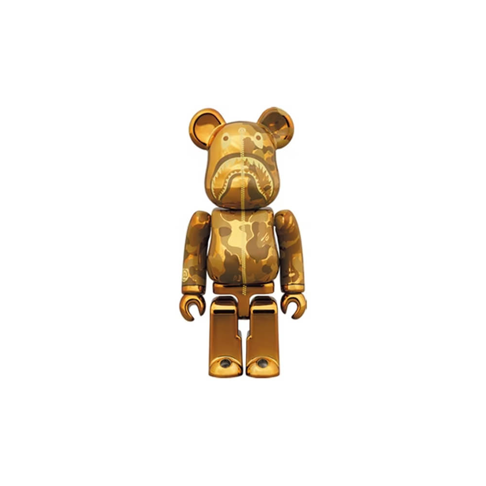 Bearbrick Medicom Toy 25th Anniversary 1000% Gold Chrome - US