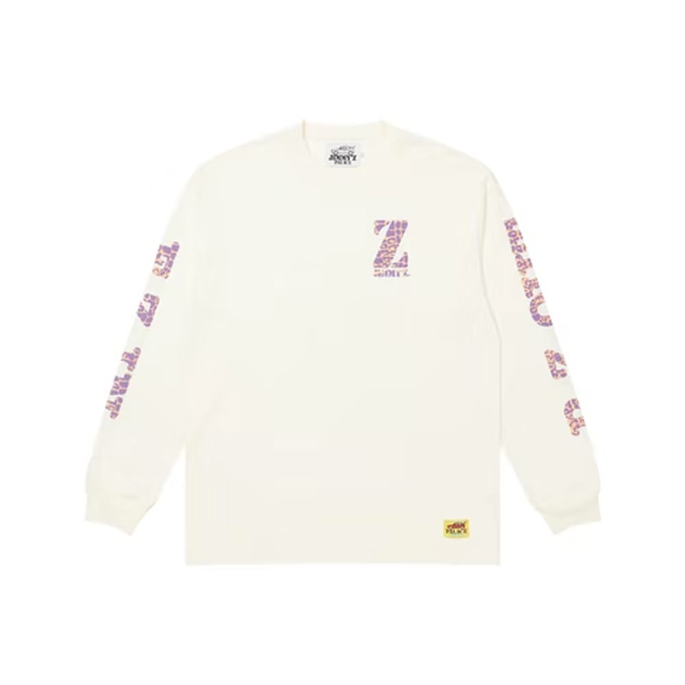 Palace long sleeve 2025 t shirt white