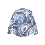 Palace China Plate Shirt Navy