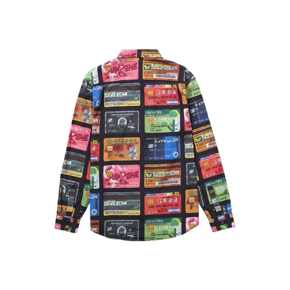 美品】Supreme(シュプリーム)総柄CreditCards Shirt/L-