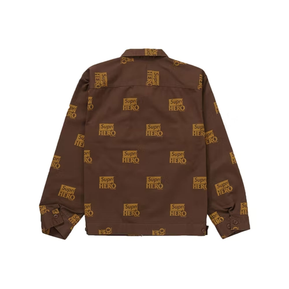 Supreme ANTIHERO Work Jacket BrownSupreme ANTIHERO Work Jacket