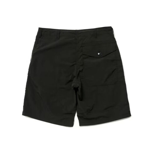 Human Made Polar Bear Nylon Militaly Shorts Black