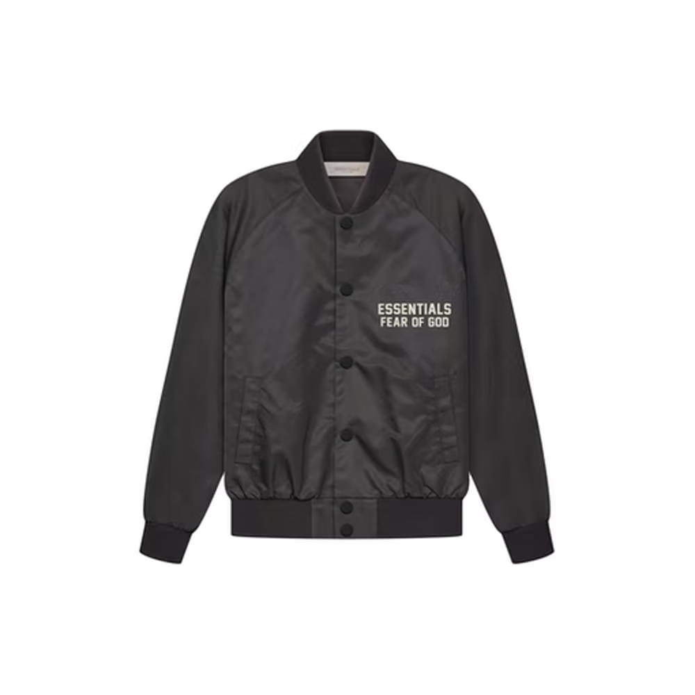 Fear of God Essentials Kids Baseball Jacket IronFear of God Essentials ...