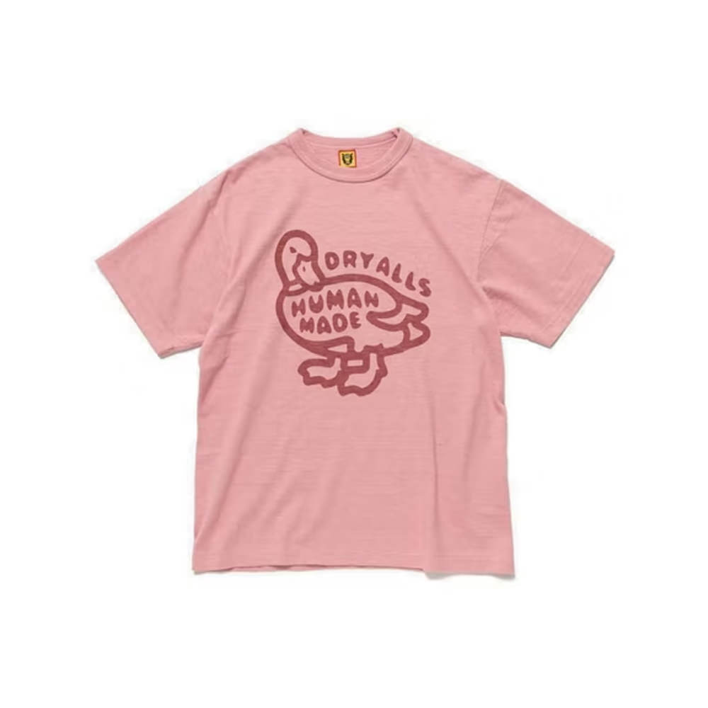 Human Made Dry Alls Color T-Shirt Pink
