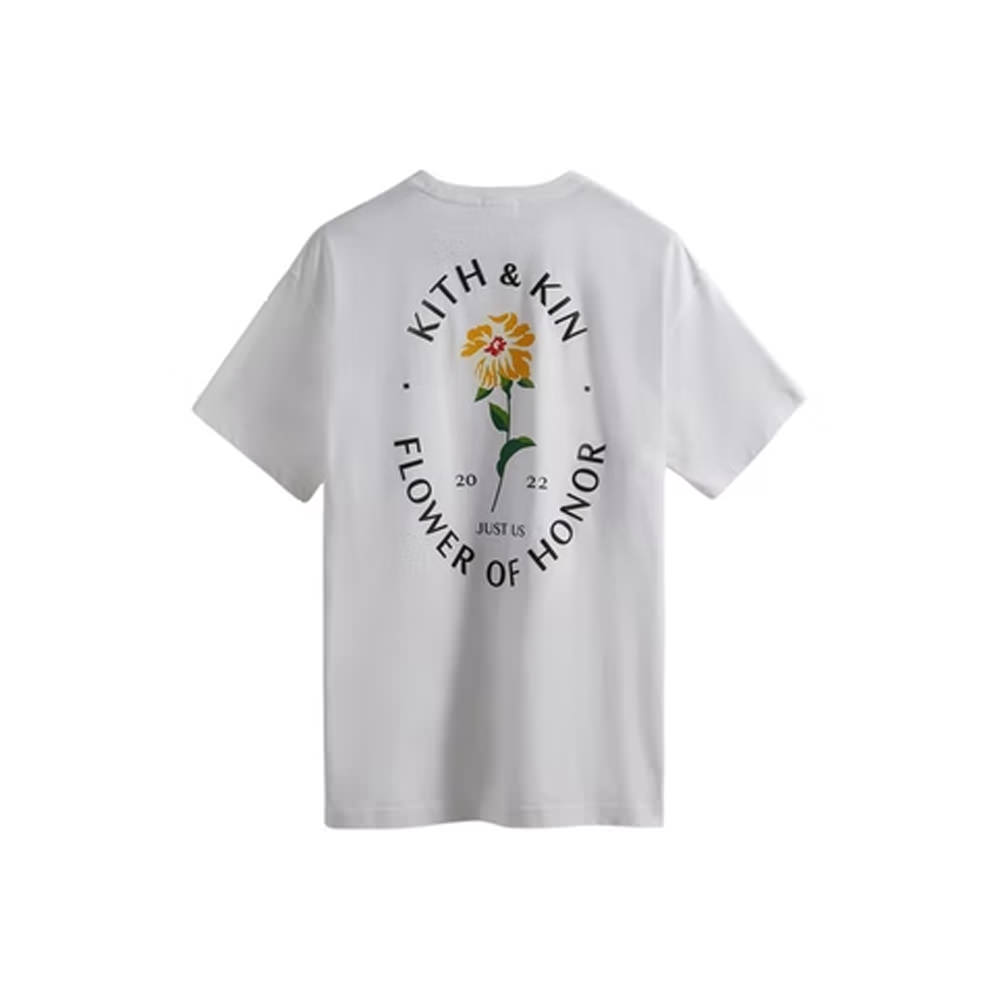 Kith Flower Of Honor Tee WhiteKith Flower Of Honor Tee White - OFour