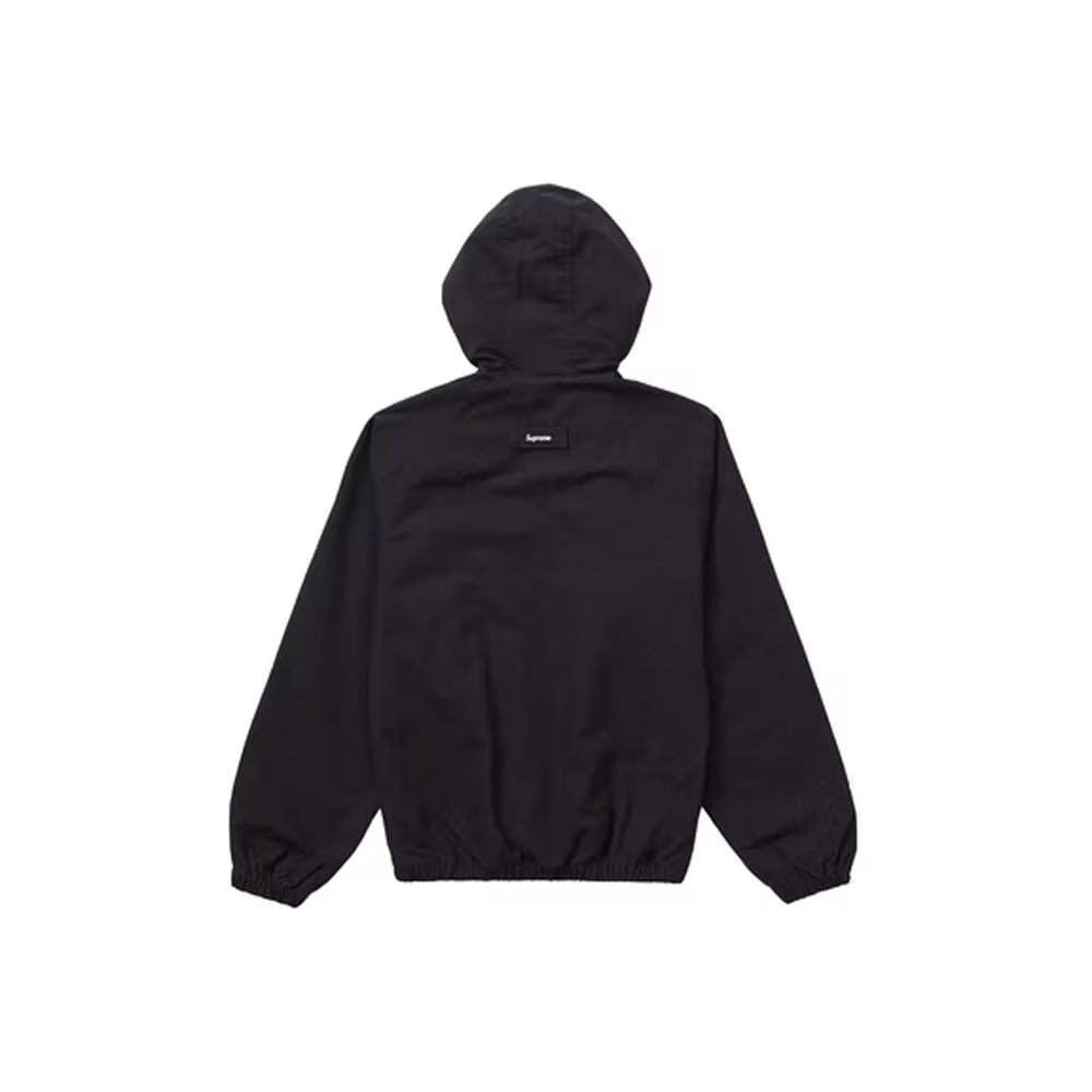 Supreme Cotton Hooded Jacket Black