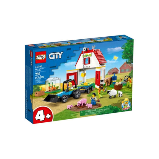 LEGO City Barn and Farm Animals Set 60346